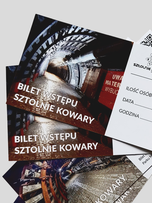 Druk biletów wstępu Jelenia Góra, Wrocław, Bolesławiec, Legnica